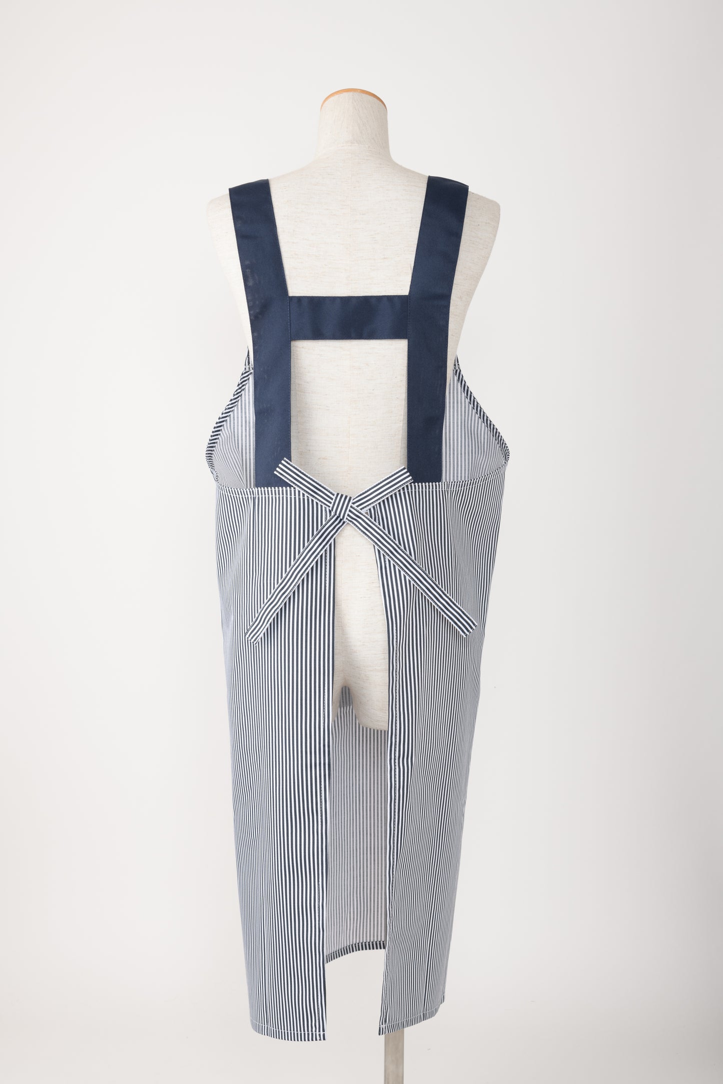 ストライプ男女兼用エプロン HK5-3