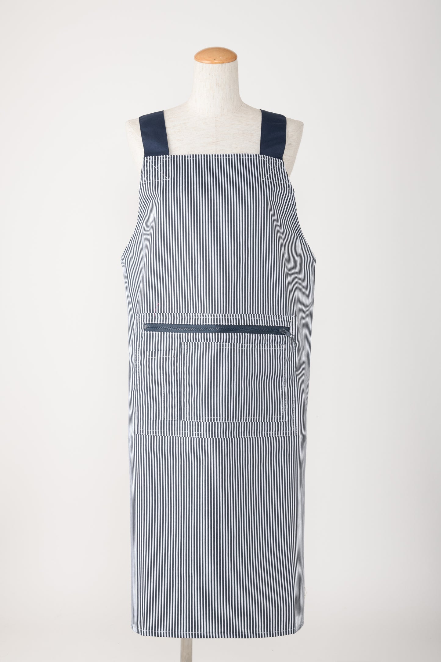 ストライプ男女兼用エプロン HK5-3