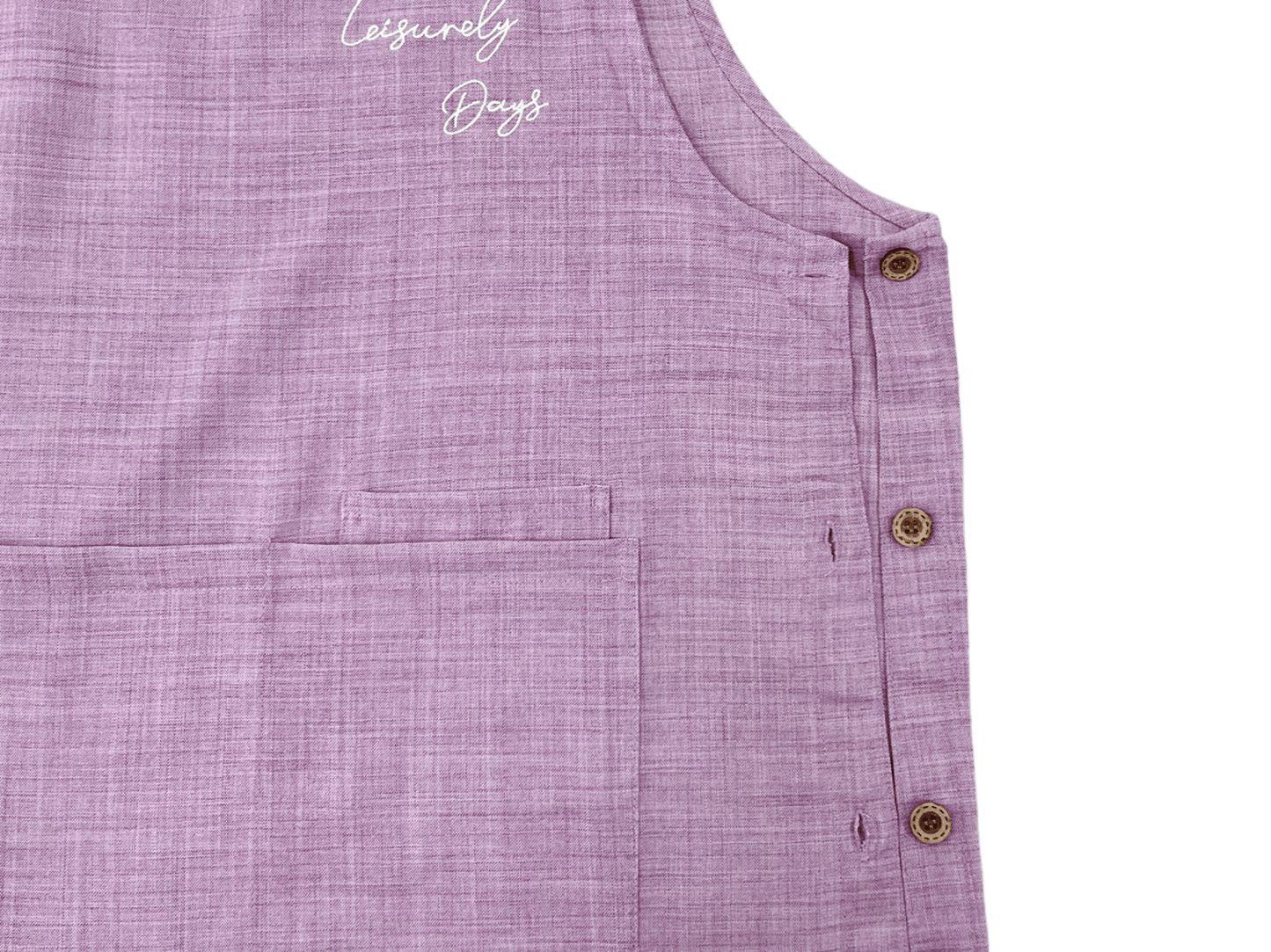 ポリエステル刺繡エプロン