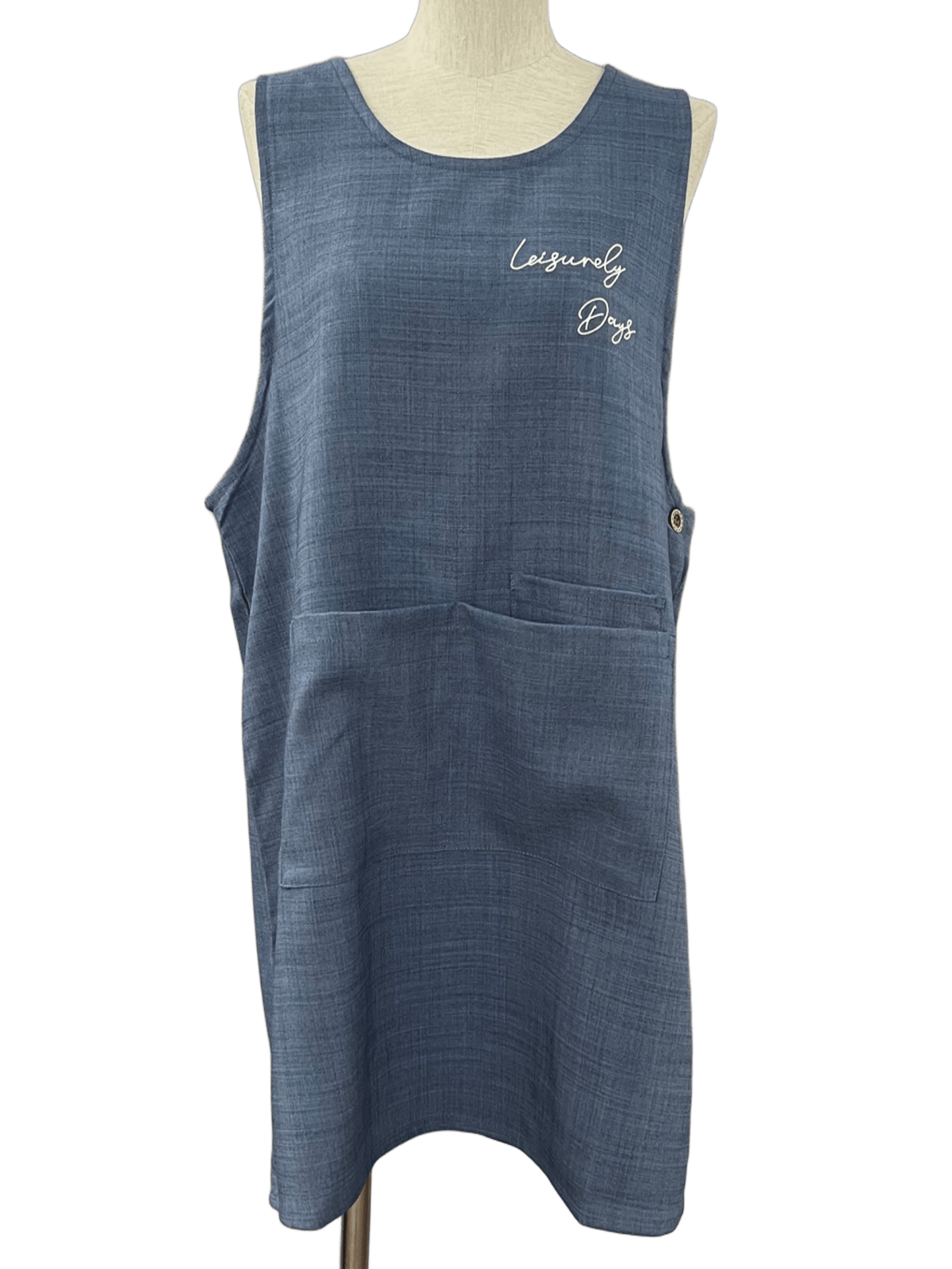 ポリエステル刺繡エプロン