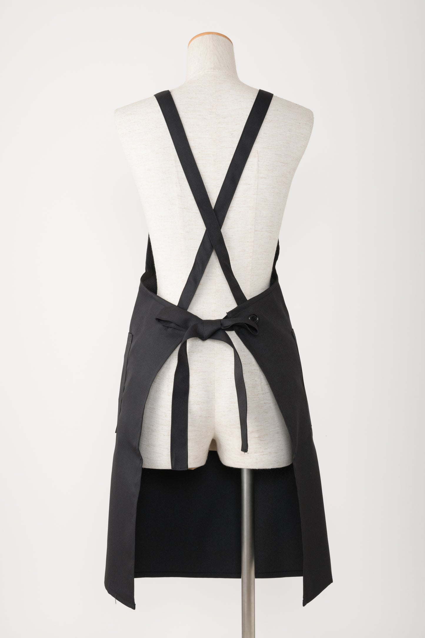 【撥水 撥油 防汚加工】肩紐クロス型エプロン K85-4