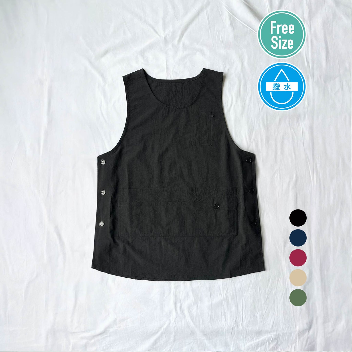 ナイロンタブリエエプロン N3-3