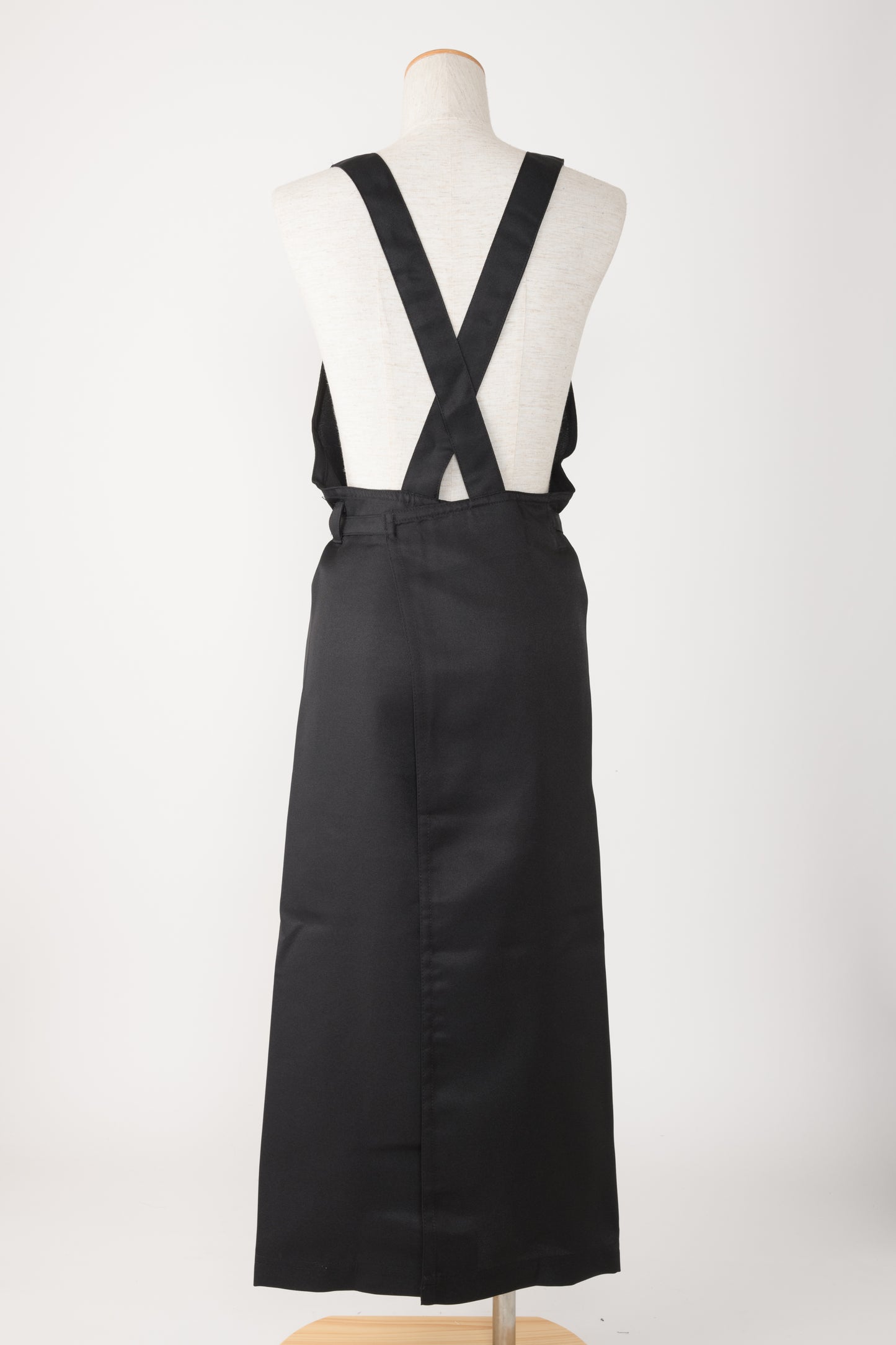 ツイル前結びロング丈エプロン T1-7