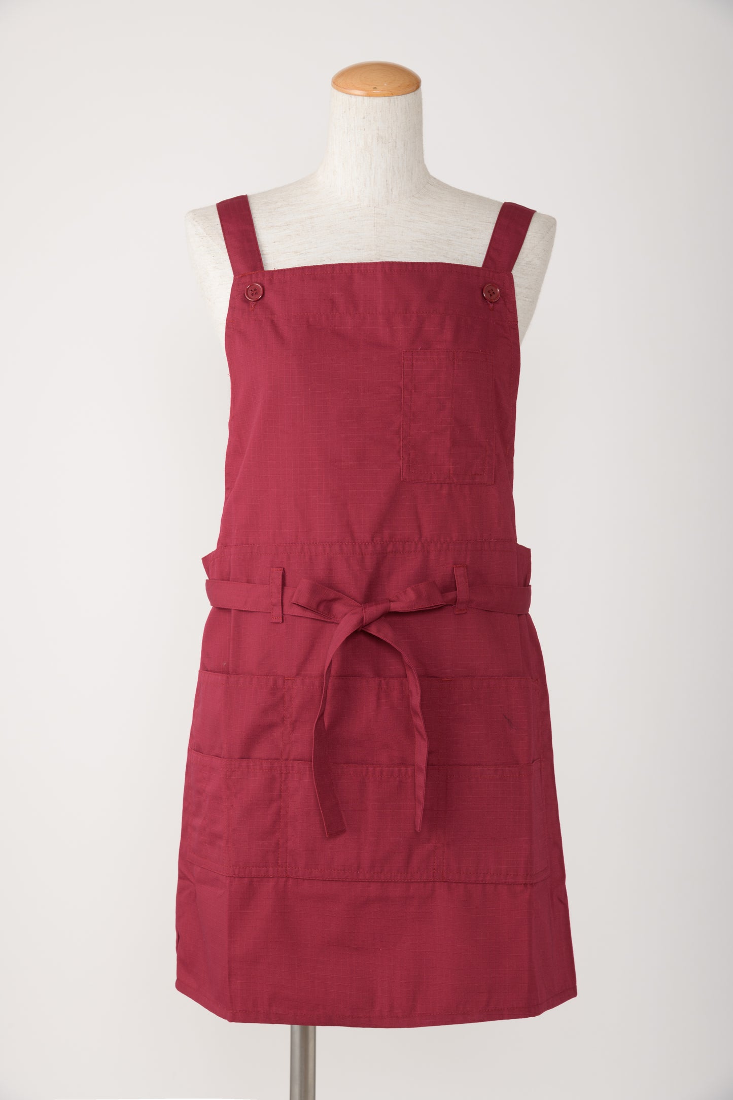 リップストップ前結びショート丈エプロン R2-4