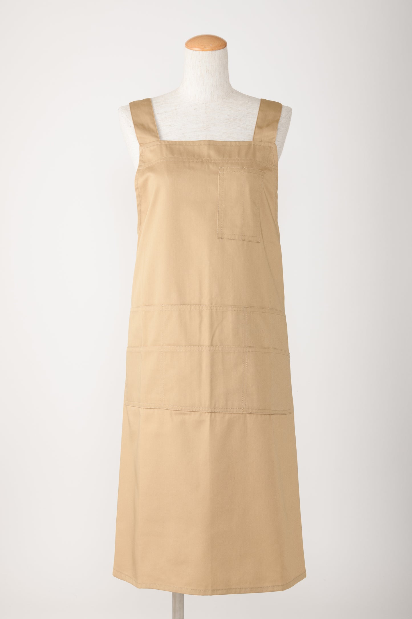 ツイルレギュラー丈エプロン(6ヶポケット) T1-3