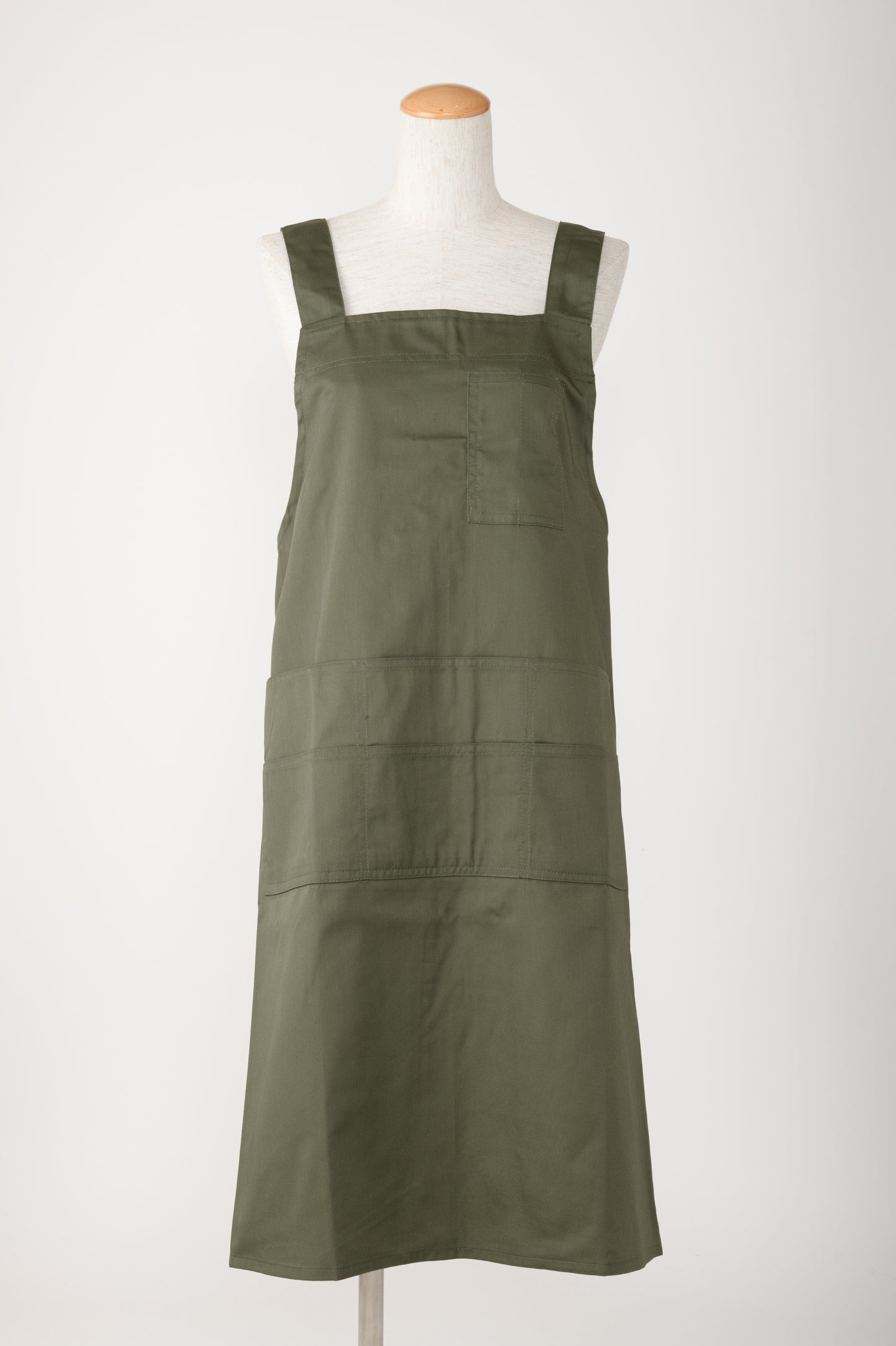 ツイルレギュラー丈エプロン(6ヶポケット) T1-3