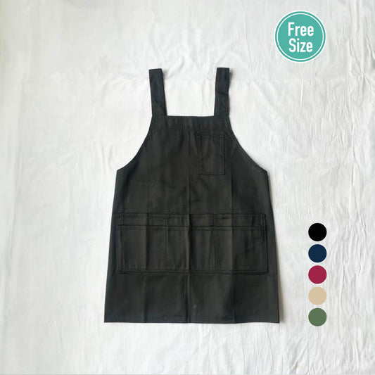 ツイルショート丈エプロン T1-4