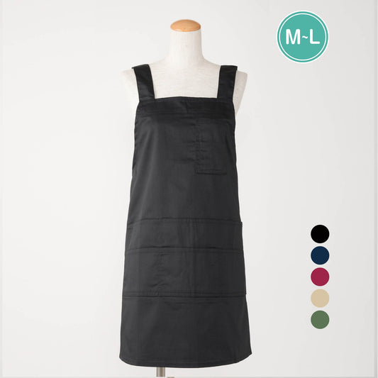 ツイルショート丈エプロン T1-4