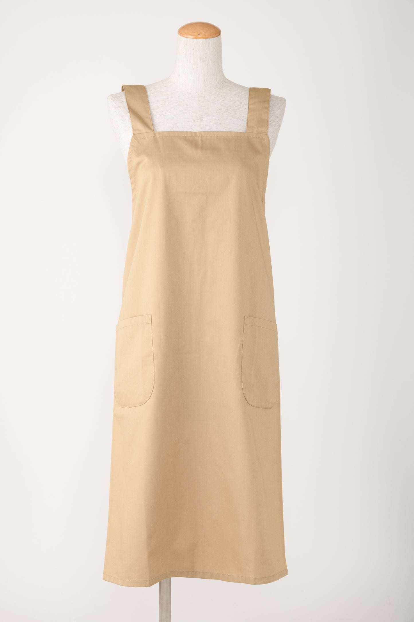 ツイルレギュラー丈エプロン(2ヶポケット) T1-5