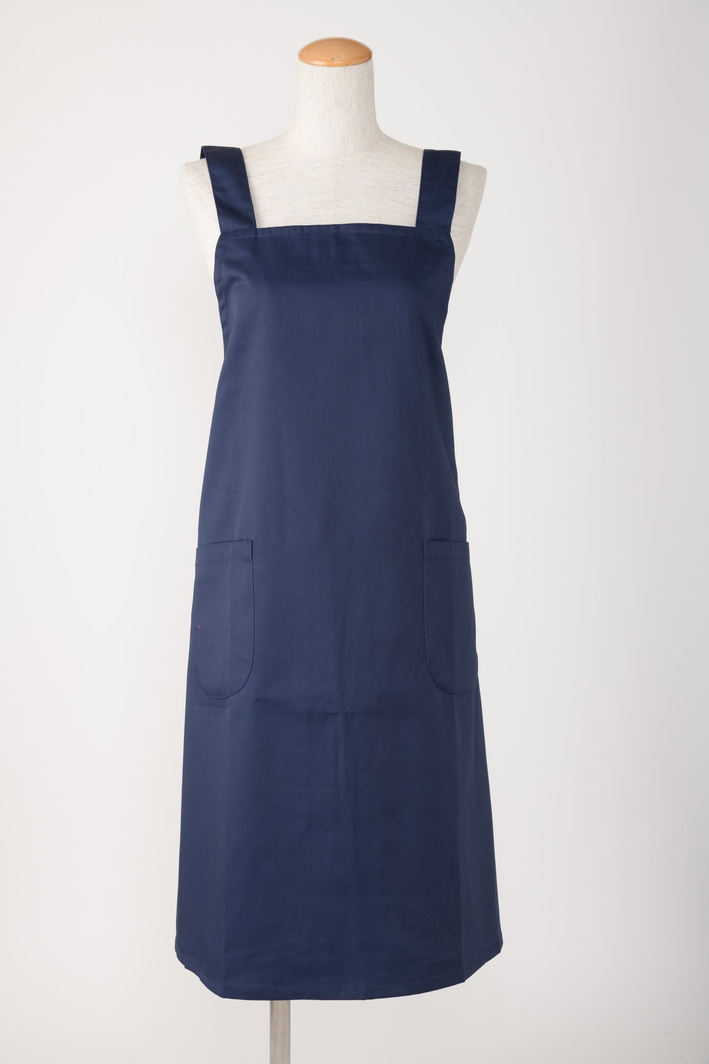 ツイルレギュラー丈エプロン(2ヶポケット) T1-5