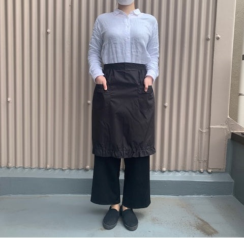 【冠婚葬祭】ブロードサロン前掛け BR6-1　