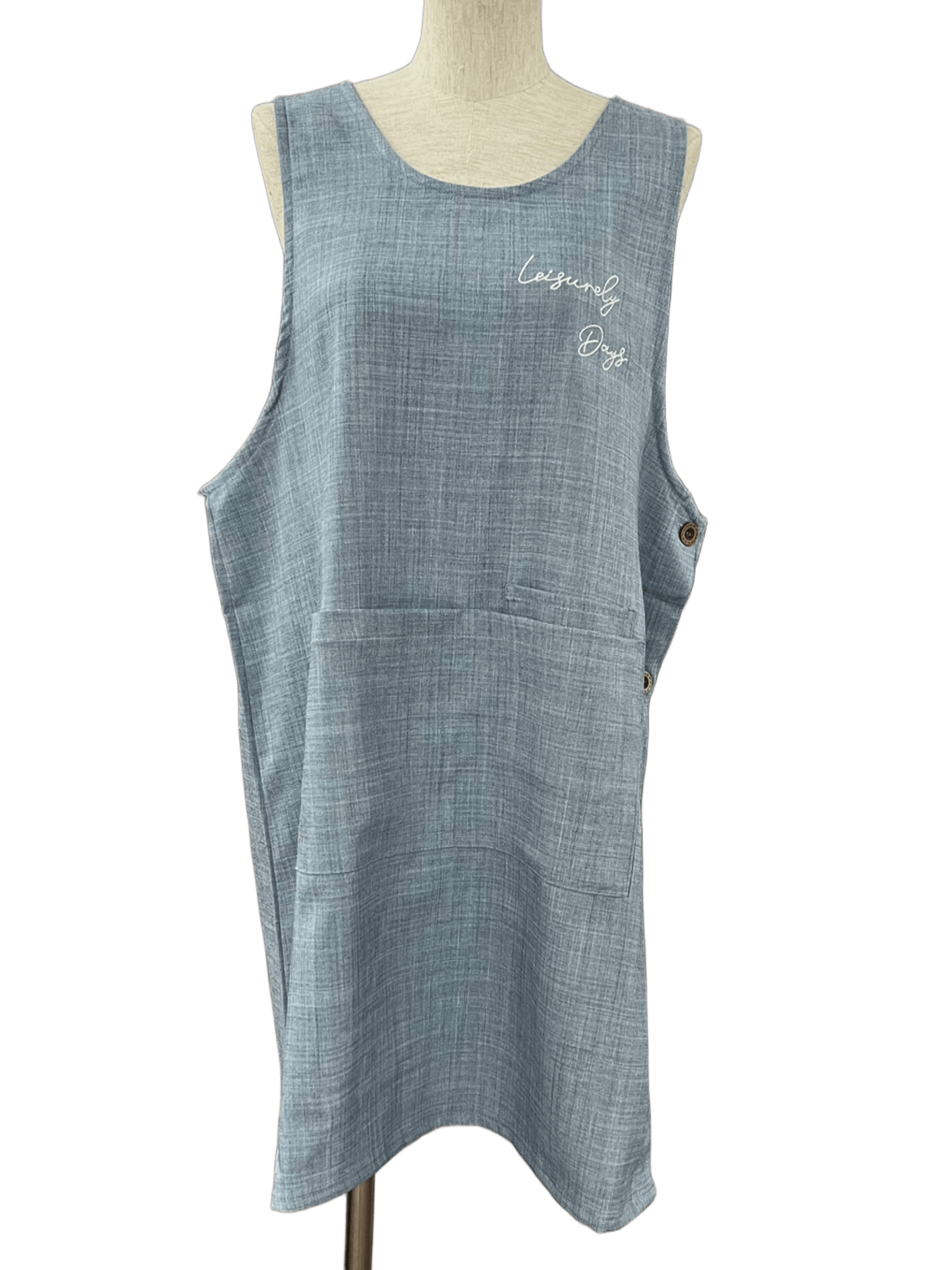 ポリエステル刺繡エプロン