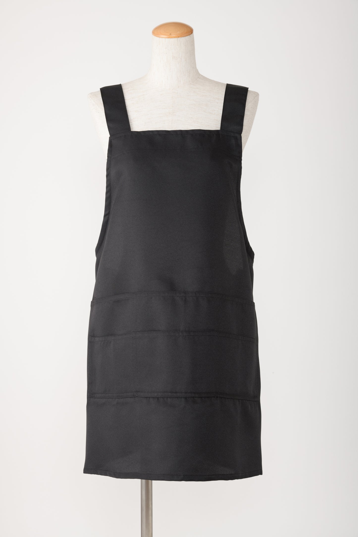 ポリエステルショート丈エプロン P4-1