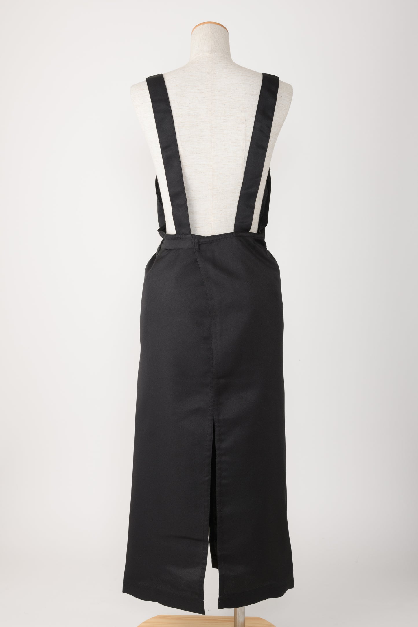 ツイル前結びロング丈エプロン T1-7